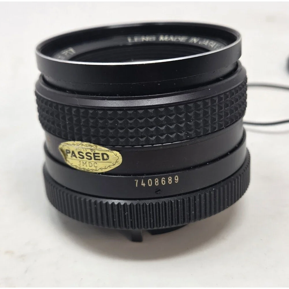 Konica Hexanon AR 50mm f/1.7 AE Lens Konica AR Mount w/ Cap Japan Vintage‎